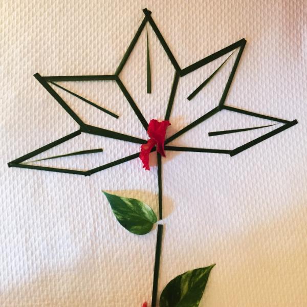 Décoration romantique sur le lit à notre arrivée © Yonder.fr Décoration romantique sur le lit à notre arrivée © Yonder.fr