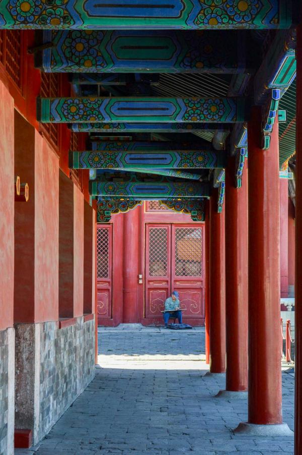 La sérénité de la Cité est source d’inspiration pour de nombreux artistes amateurs. © Pierre Gunther La sérénité de la Cité est source d’inspiration pour de nombreux artistes amateurs. © Pierre Gunther