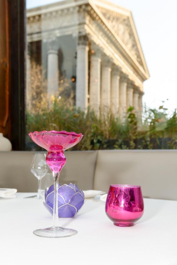 Vue sur la Madeleine depuis le restaurant © Fred Laures