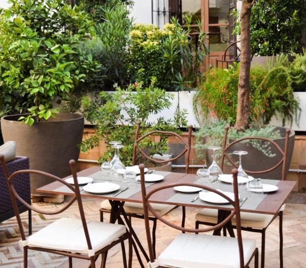 Dans la cour du Palacio © Yonder.fr