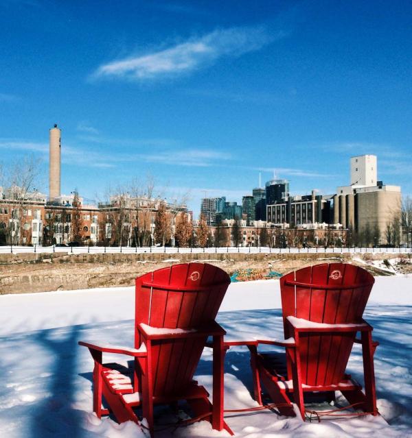 Longer le Canal de Lachine à toute époque de l’année © Pierre Gunther