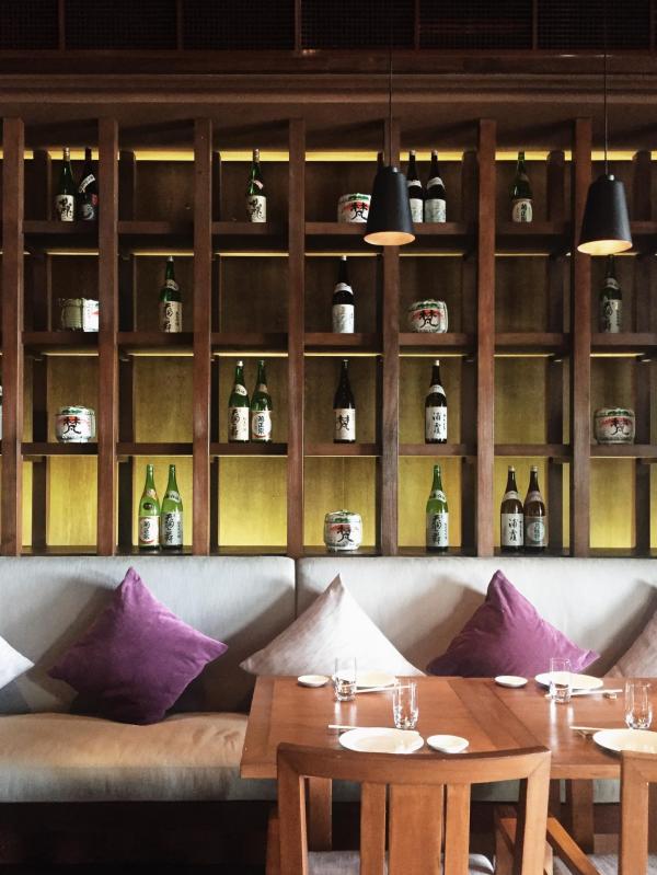 La décoration du restaurant principal, repris par Zuma pendant la haute saison © Constance Lugger La décoration du restaurant principal, repris par Zuma pendant la haute saison © Constance Lugger