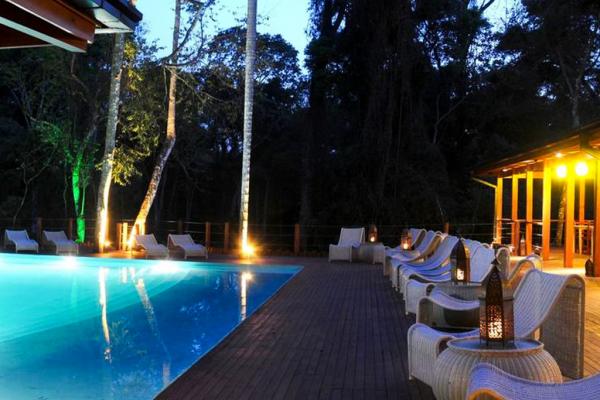 La piscine de l’hôtel | © La Aldea De La Selva Lodge La piscine de l'hôtel | © La Aldea De La Selva Lodge