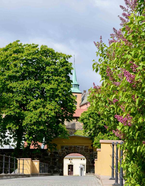 L’entrée de la forteresse d'Akershus © Pierre Gunther