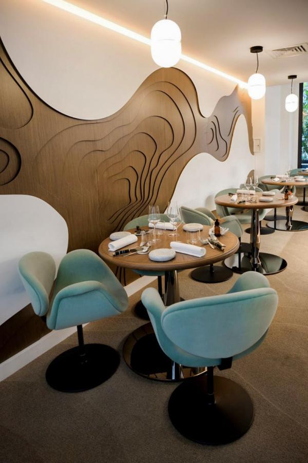 Granite | Le décor du restaurant © Paul Stefanaggi