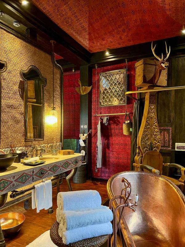 Capella Ubud - Bird’s watching tent © Pierre Gautrand Capella Ubud - Bird's watching tent © Pierre Gautrand