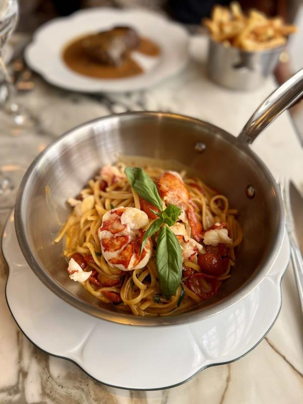 Café de l’Alma - linguine homard © Pierre Gautrand Café de l'Alma - linguine homard © Pierre Gautrand