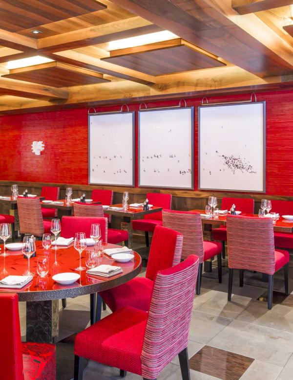 Le Restaurant de Cheval Blanc Courchevel © S. Julliard