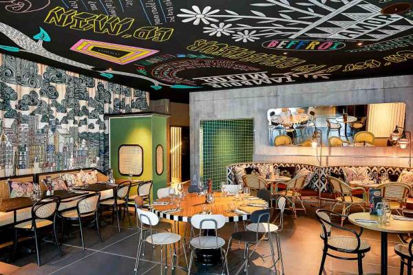 Mama Shelter - restaurant © DR Mama Shelter - restaurant © DR