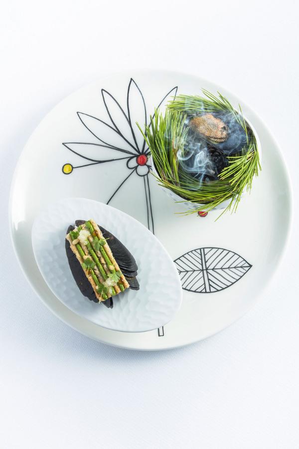 La Passagère - Eclade de moule mayonnaise sapin La Passagère - Eclade de moule mayonnaise sapin