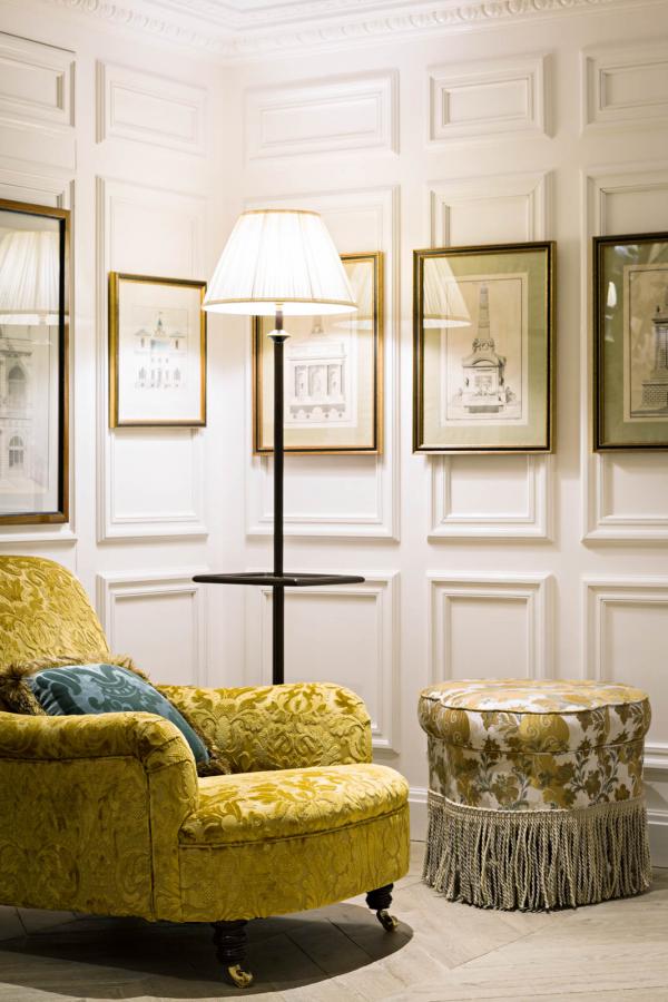 Relais Christine — Lounge © Yann Deret Relais Christine — Lounge © Yann Deret