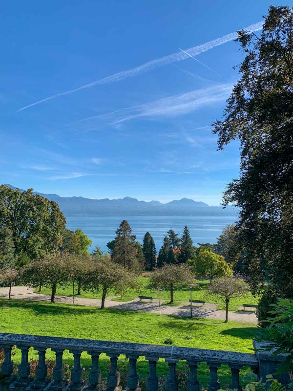 La vue depuis le Musée Olympique de Lausanne © YONDER.fr|PG