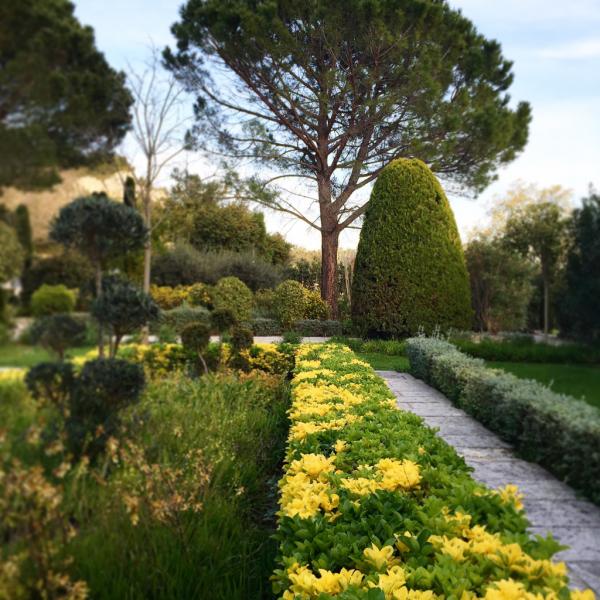 Les jardins fleuris de Baumanière | © Yonder.fr Les jardins fleuris de Baumanière | © Yonder.fr