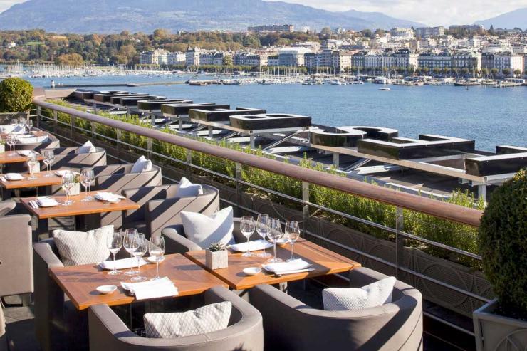 Le restaurant Izumi au Four Seasons Hôtel des Bergues à Genève © DR