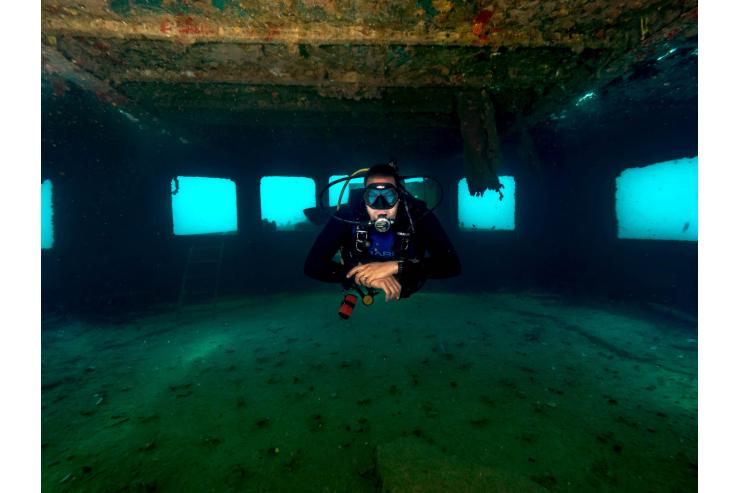 Plongée sur l'épave de l'Atlantic Princess à La Romana © OT République dominicaine