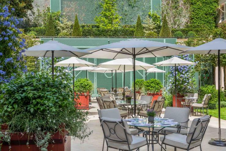 Le jardin du Bristol © Mariane Majerus