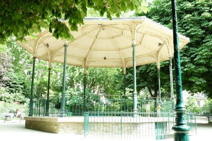 10 spots pour pique-niquer paisiblement à Paris : Square Maurice Gardette