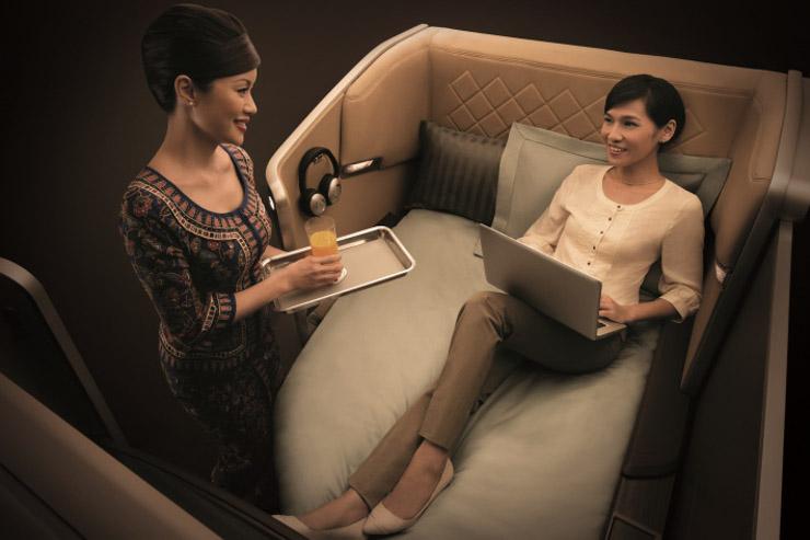 Les 10 meilleures premières classes au monde- Singapore airlines