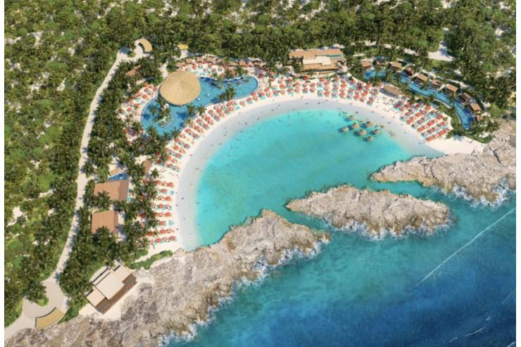Royal Caribbean dévoile Hideway Beach, un espace réservé aux adultes sur son île aux Bahamas