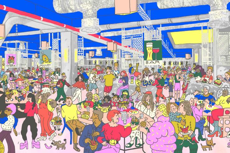 Food Society Paris Gaîté : le nouveau food court dévoile ses têtes d'affiche