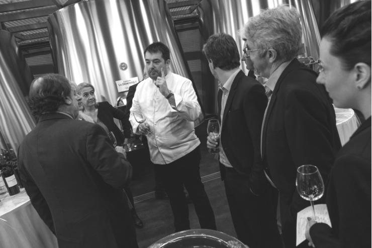 Jean-François Piège à Saint-Émilion : « Il n’y a pas de grand repas sans – grands – vins. »