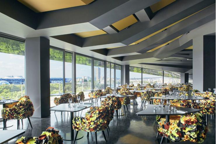 Le Balcon, restaurant de la Philarmonie. 