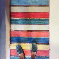 Tapis coloré dans l'une des deux suites © Yonder.fr