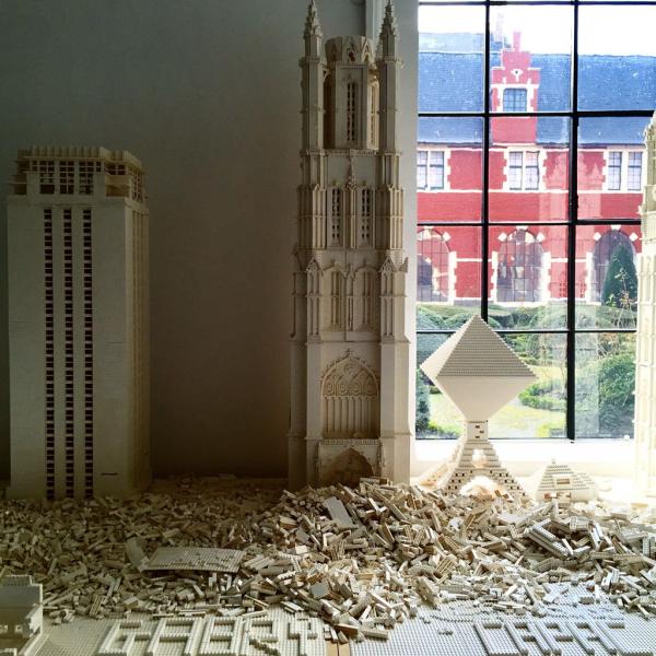 Les monuments de Gand sont reconstitués en LEGO au STAM © Yonder.fr