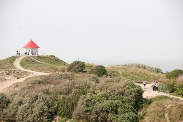 Paysage caractéristique de la Côte à Wenduine, entre Le Coq-sur-Mer et Blankenberge © Toerisme Wenduine