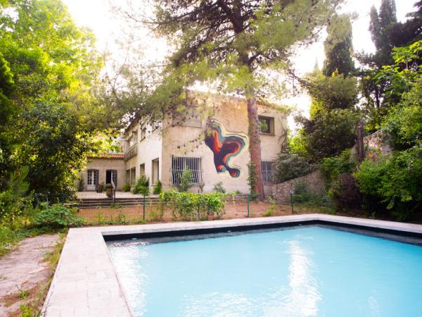 La piscine pour les expérimentations des artistes ou pour une baignade  ©VillaAlliv